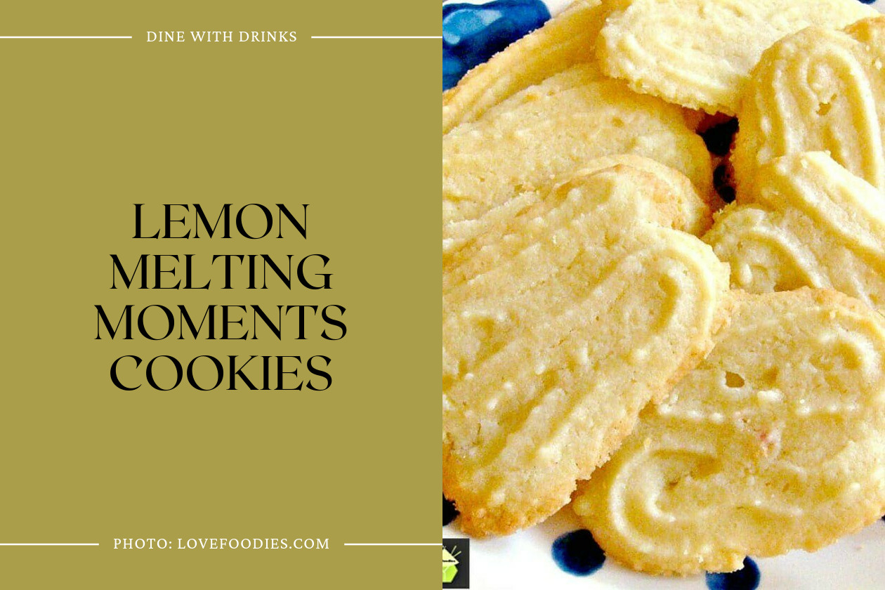 Lemon Melting Moments Cookies