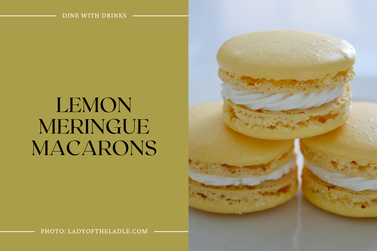 Lemon Meringue Macarons