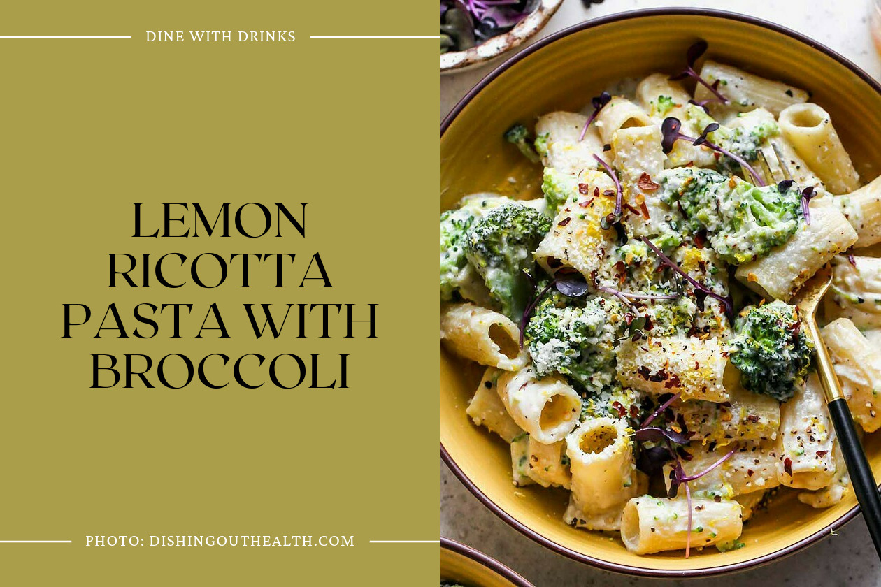 Lemon Ricotta Pasta With Broccoli