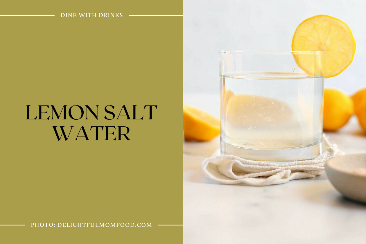 Lemon Salt Water