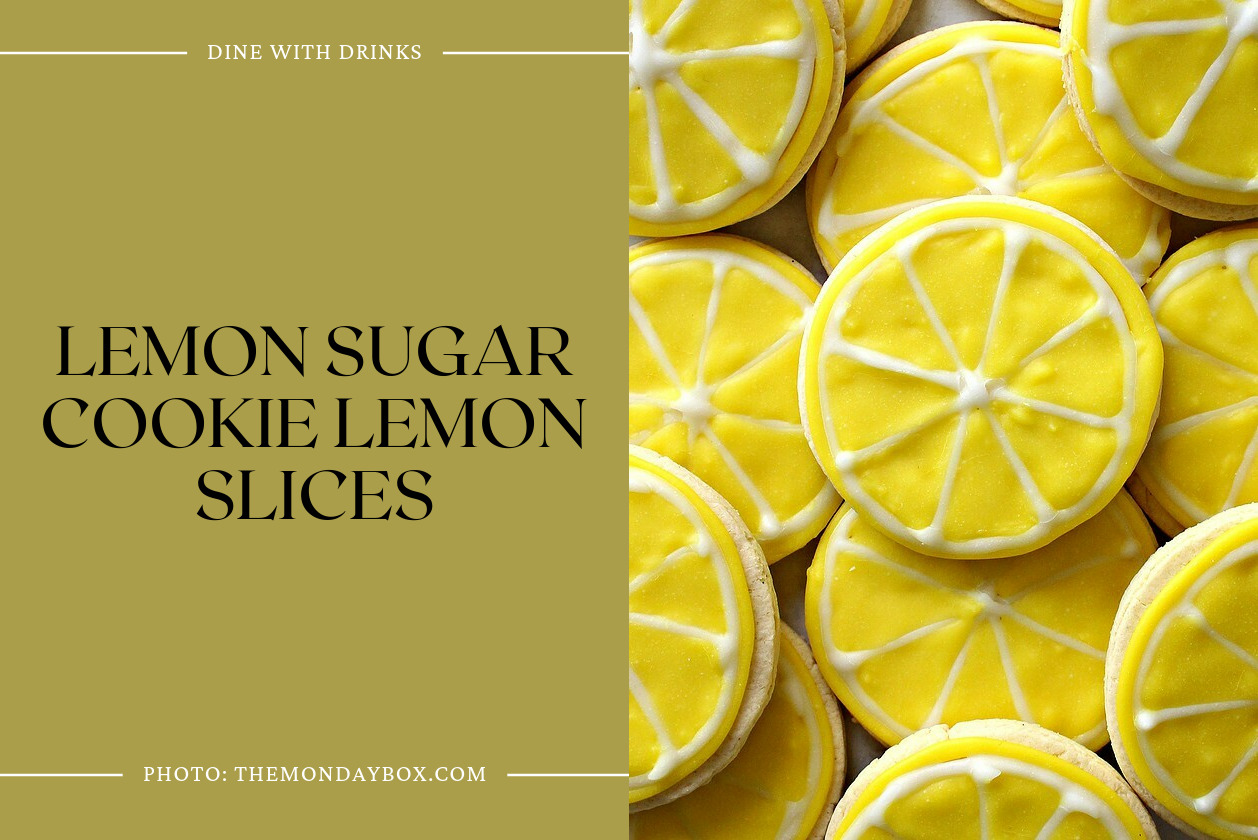 Lemon Sugar Cookie Lemon Slices
