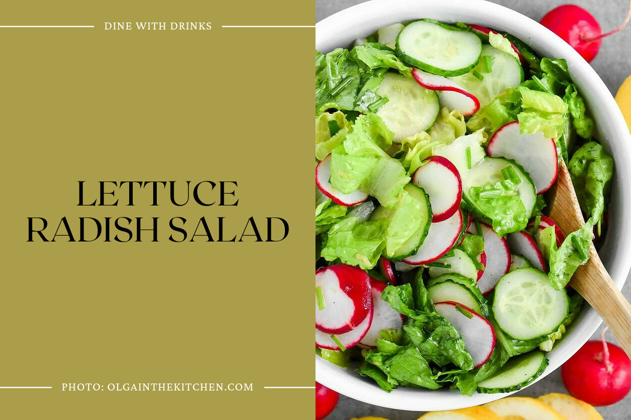 Lettuce Radish Salad