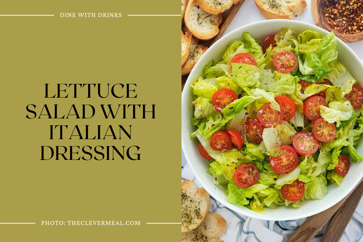 Lettuce Salad With Italian Dressing