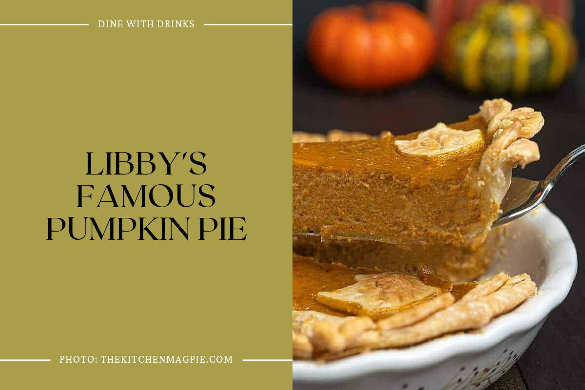 Libby's Famous Pumpkin Pie