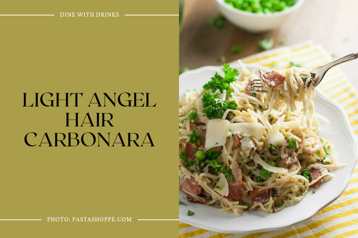 Light Angel Hair Carbonara