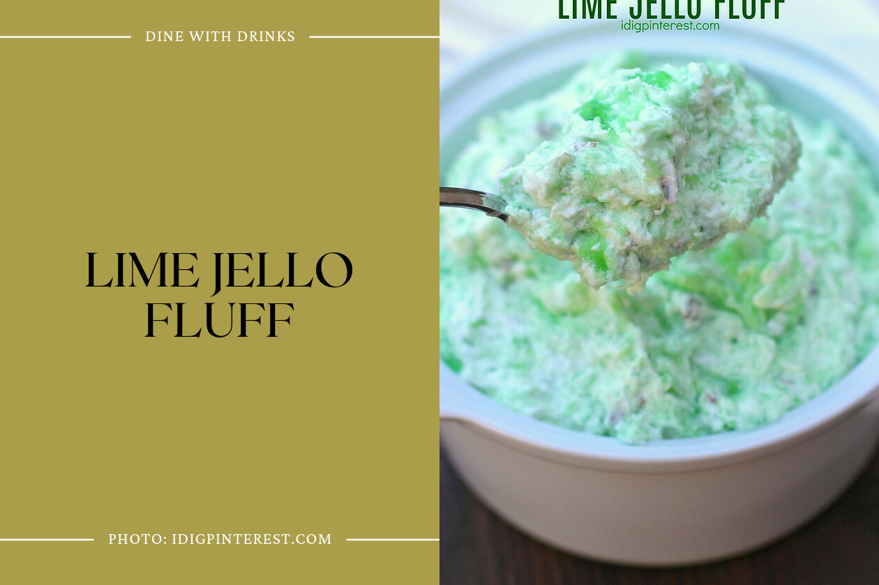 Lime Jello Fluff