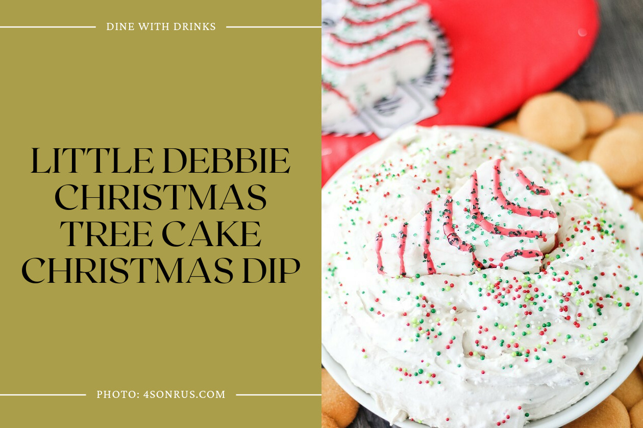 Little Debbie Christmas Tree Cake Christmas Dip