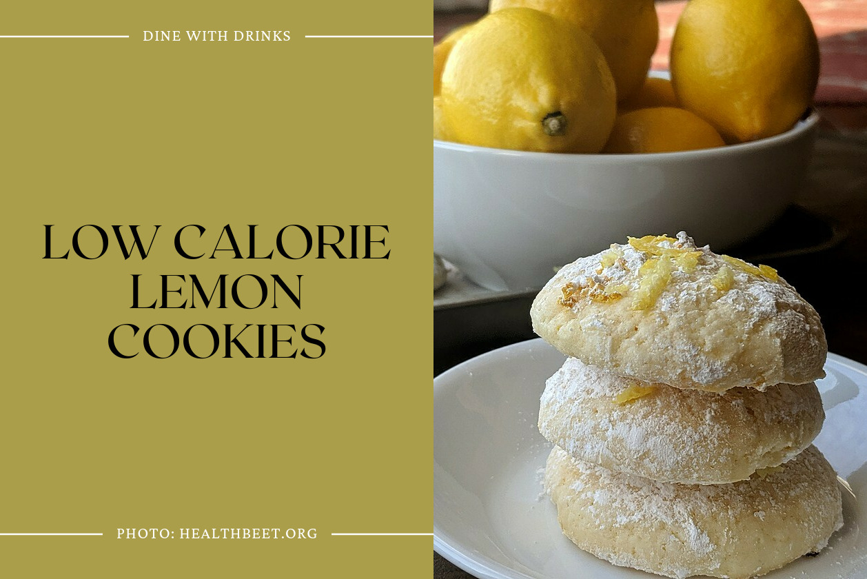Low Calorie Lemon Cookies