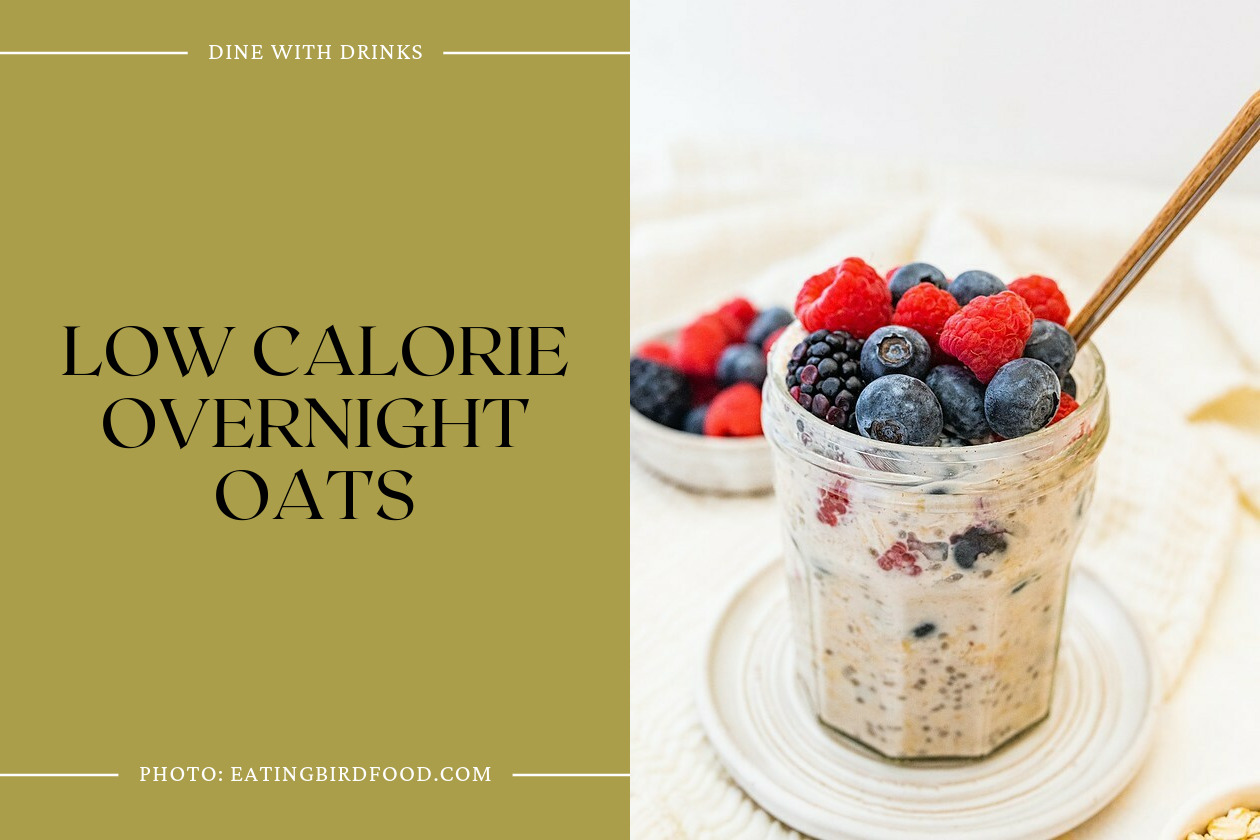 Low Calorie Overnight Oats