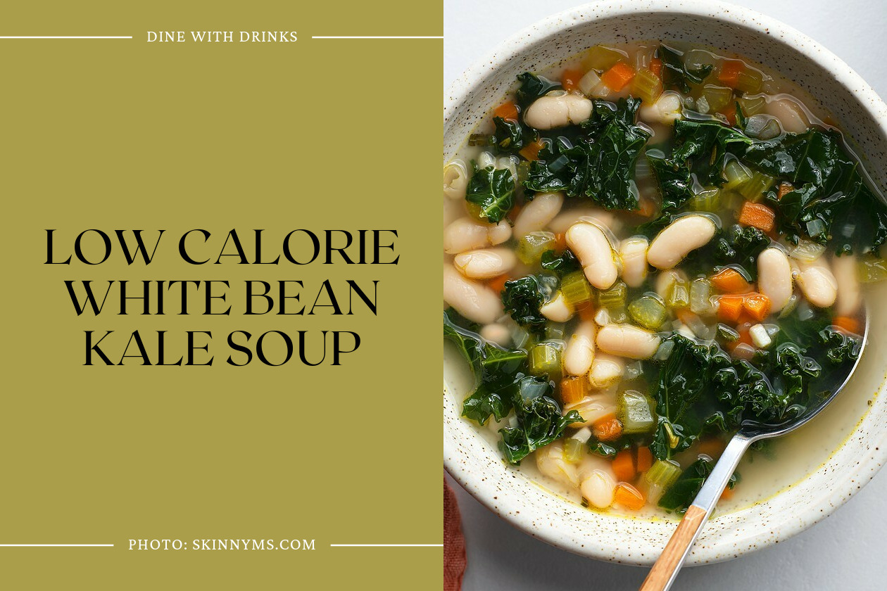 Low Calorie White Bean Kale Soup