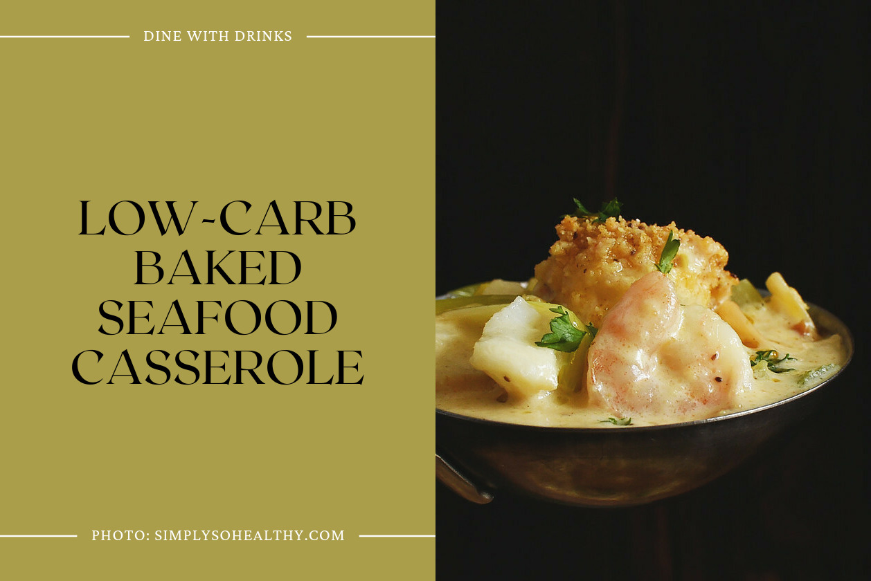 Low-Carb Baked Seafood Casserole