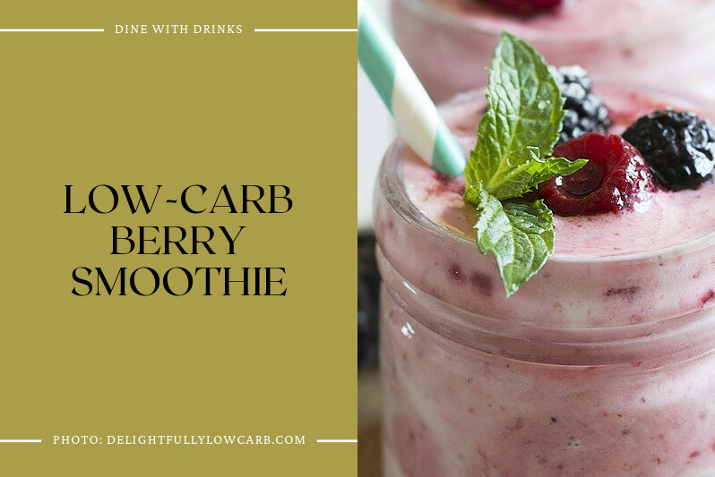 Low-Carb Berry Smoothie
