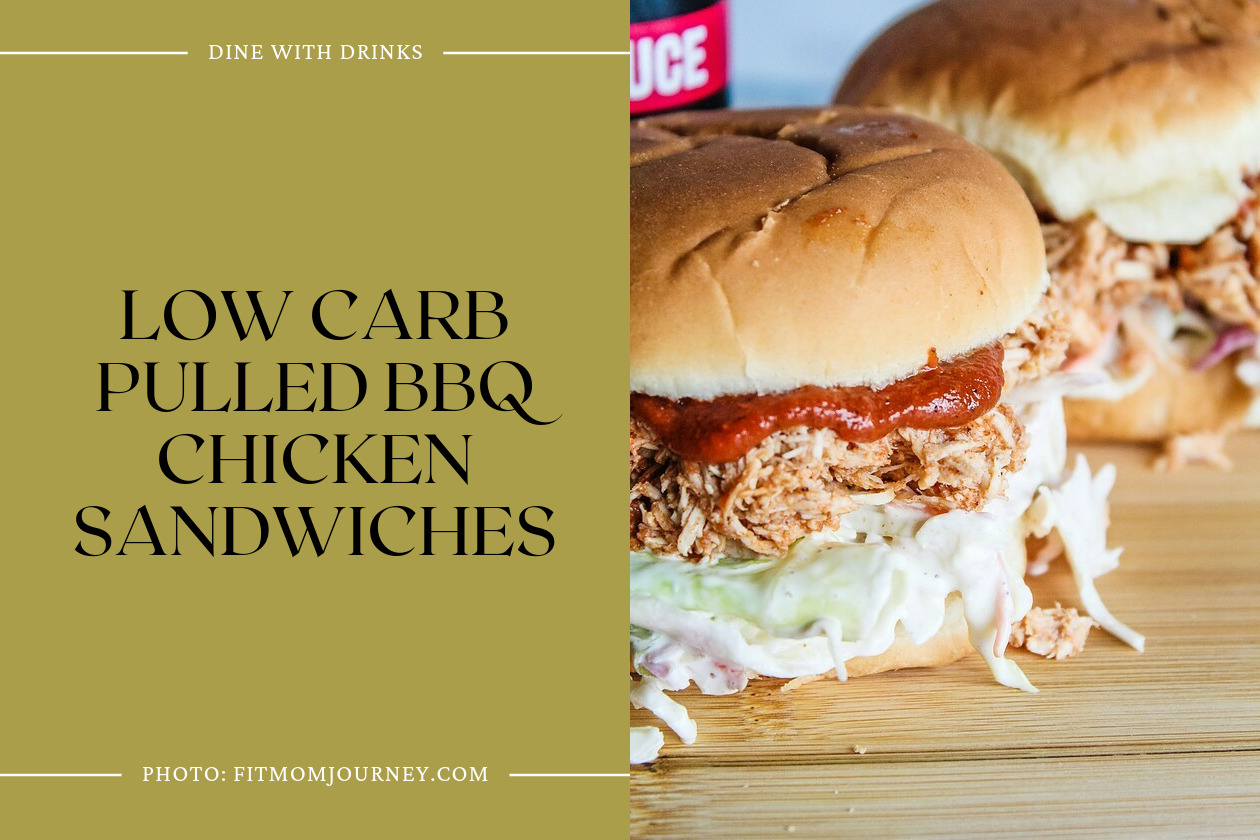 Low Carb Pulled Bbq Chicken Sandwiches