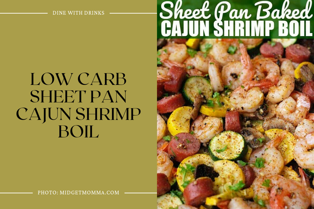 Low Carb Sheet Pan Cajun Shrimp Boil