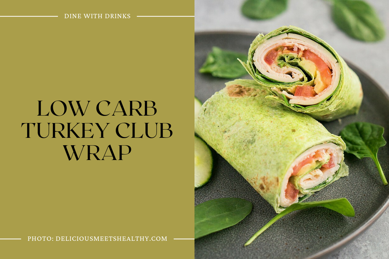 Low Carb Turkey Club Wrap