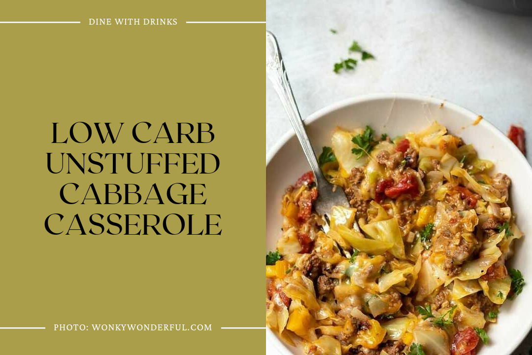 Low Carb Unstuffed Cabbage Casserole