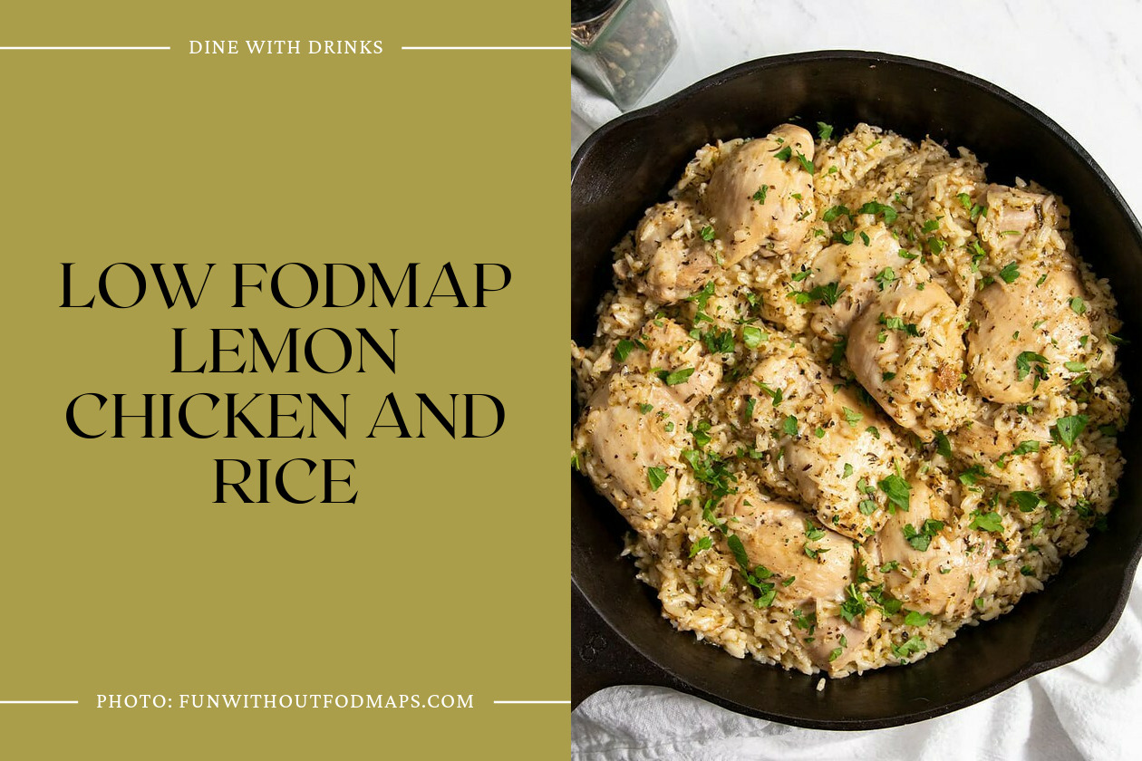 Low Fodmap Lemon Chicken And Rice