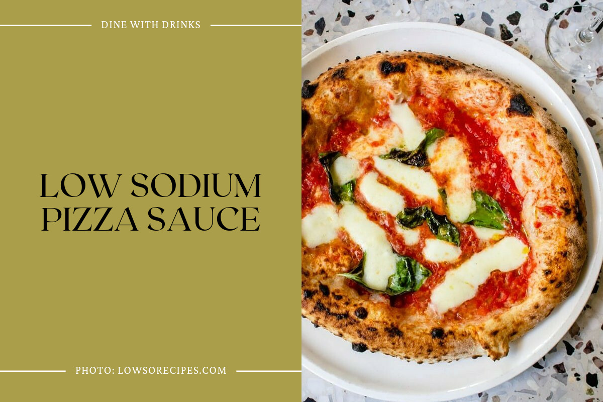 Low Sodium Pizza Sauce