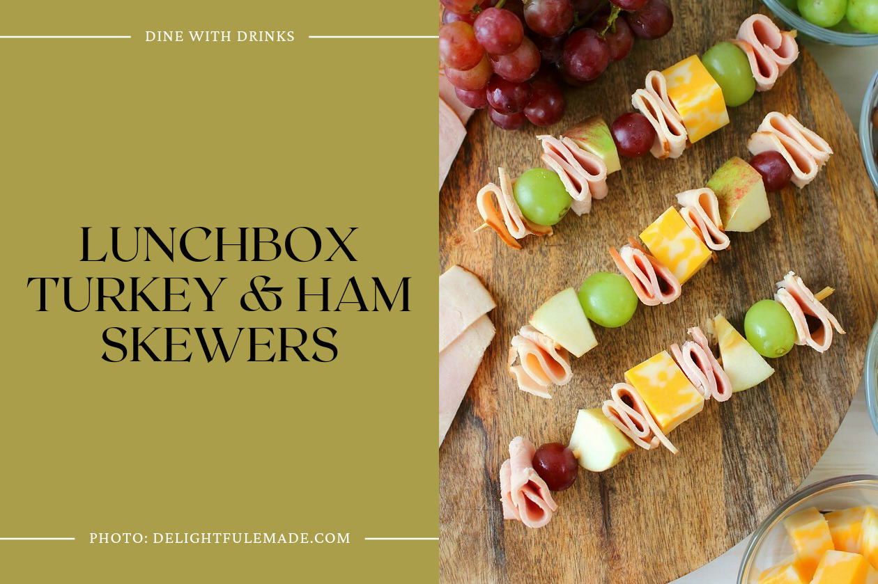 Lunchbox Turkey & Ham Skewers