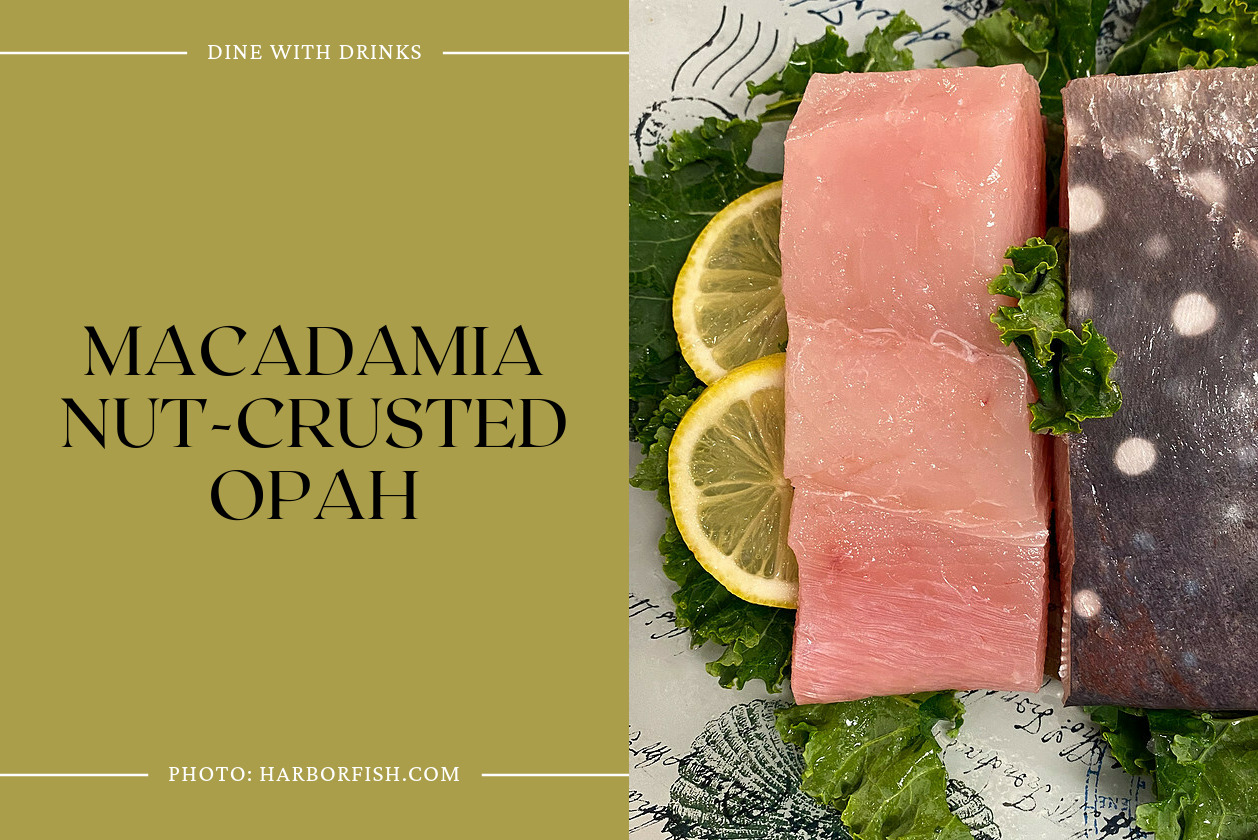 Macadamia Nut-Crusted Opah