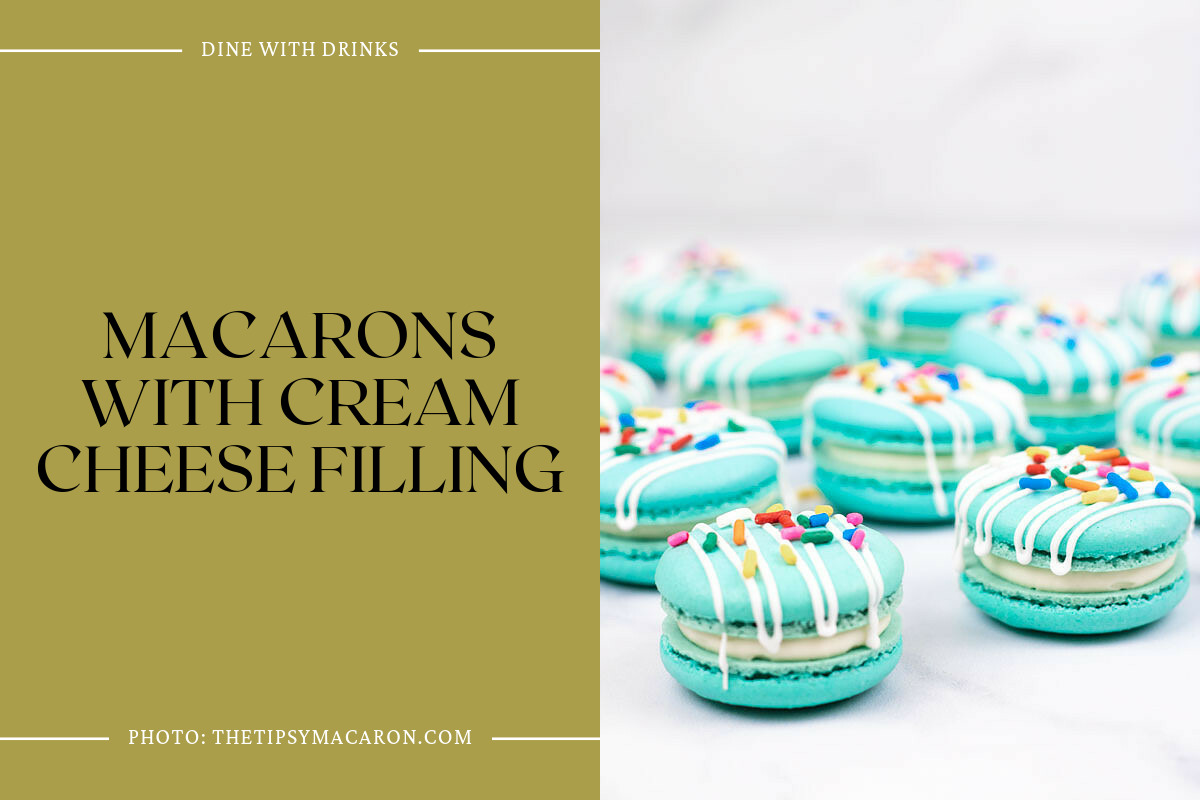 Macarons With Cream Cheese Filling