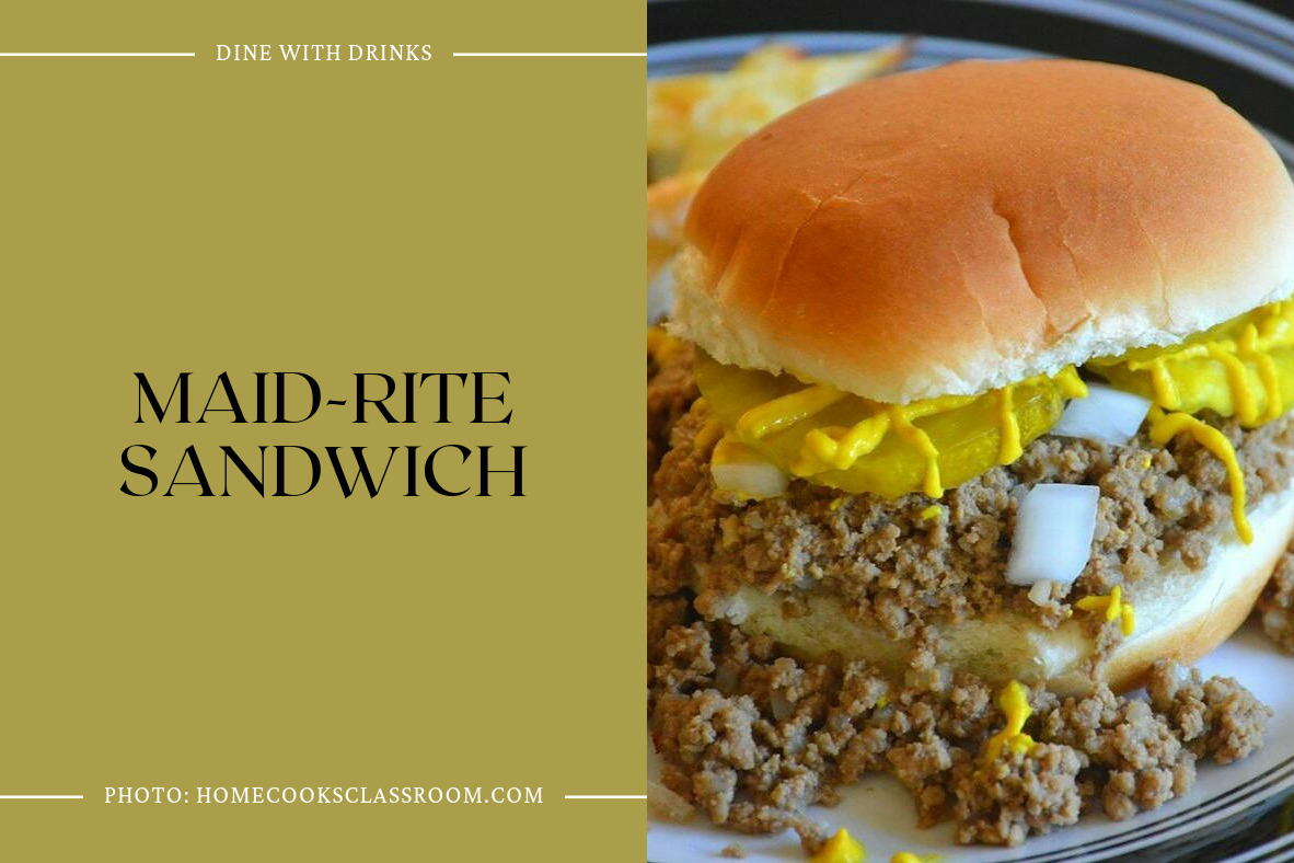 Maid-Rite Sandwich