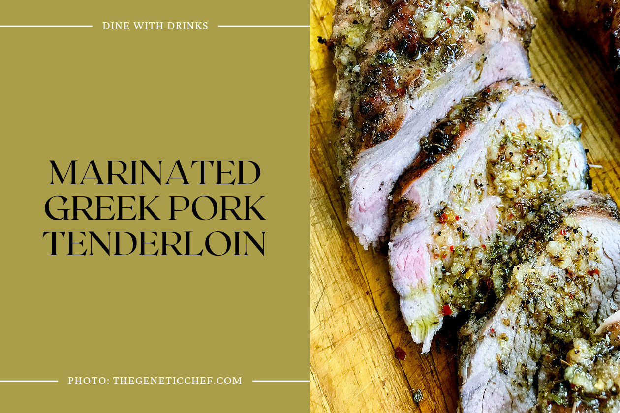 Marinated Greek Pork Tenderloin