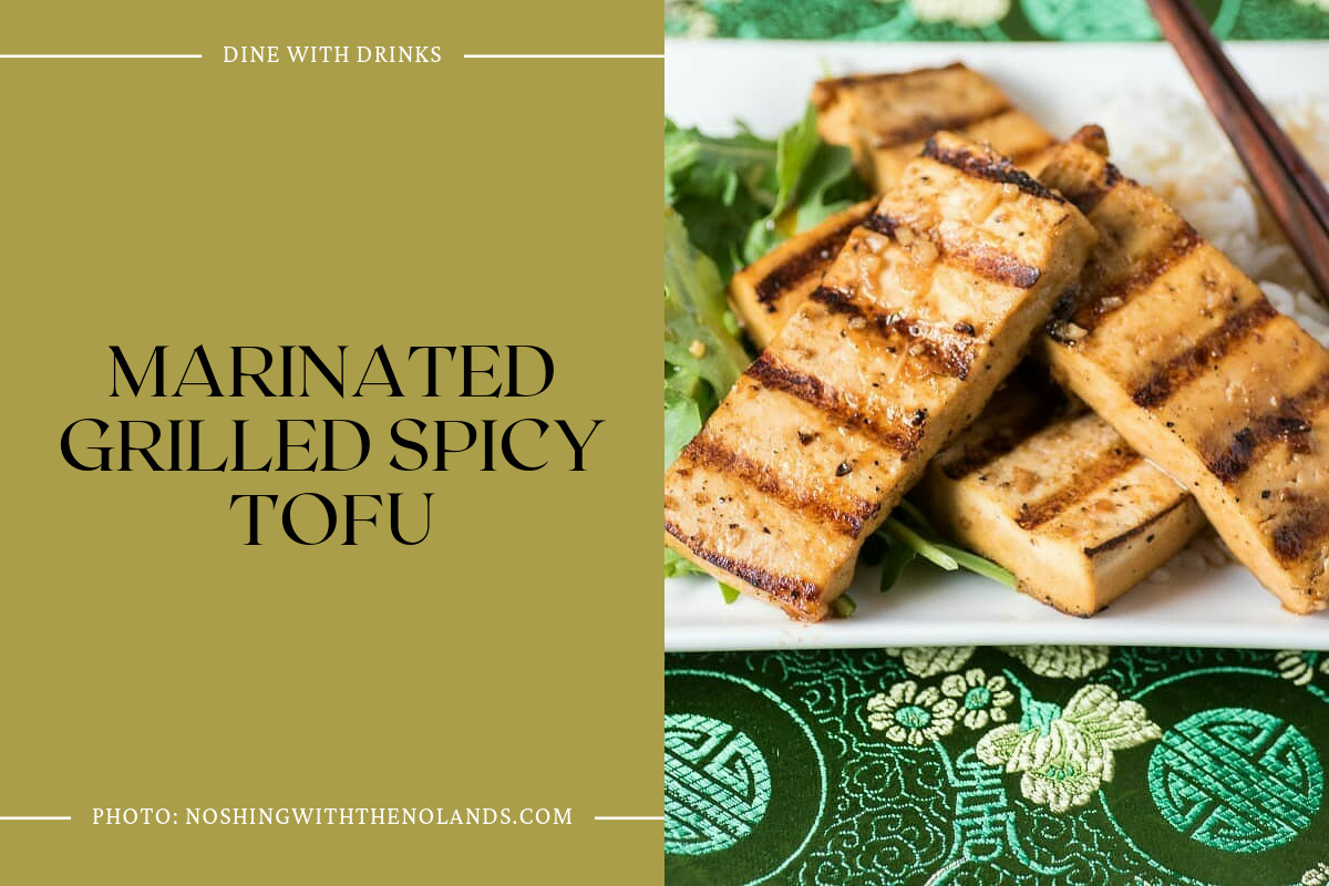 Marinated Grilled Spicy Tofu