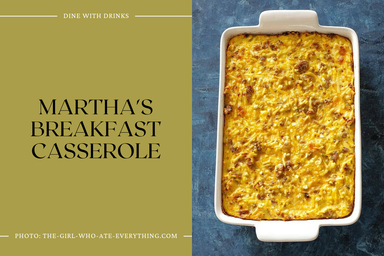 Martha's Breakfast Casserole