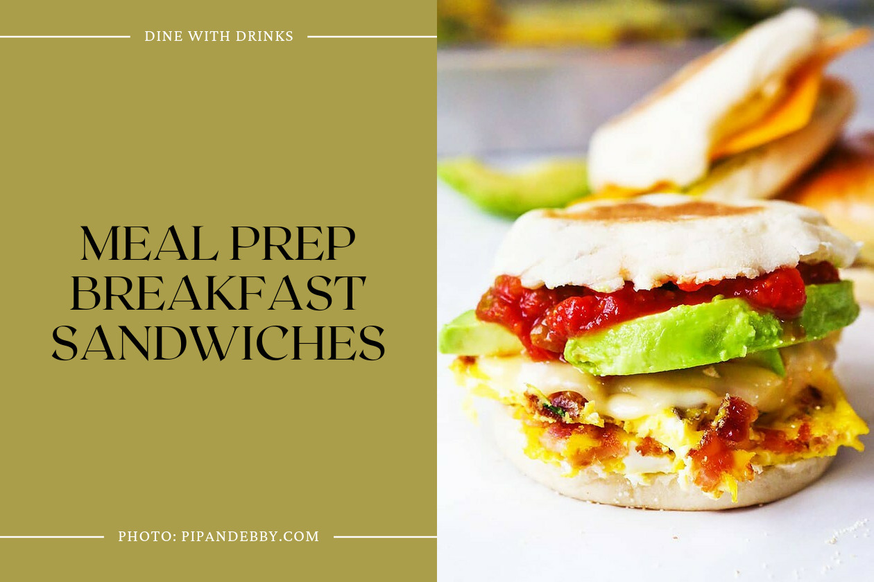 Meal Prep Breakfast Sandwiches