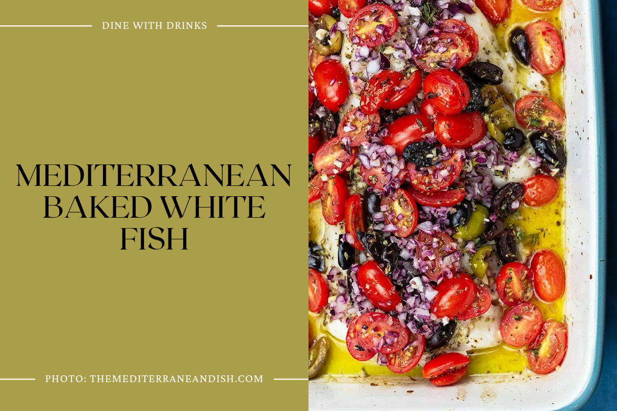 Mediterranean Baked White Fish