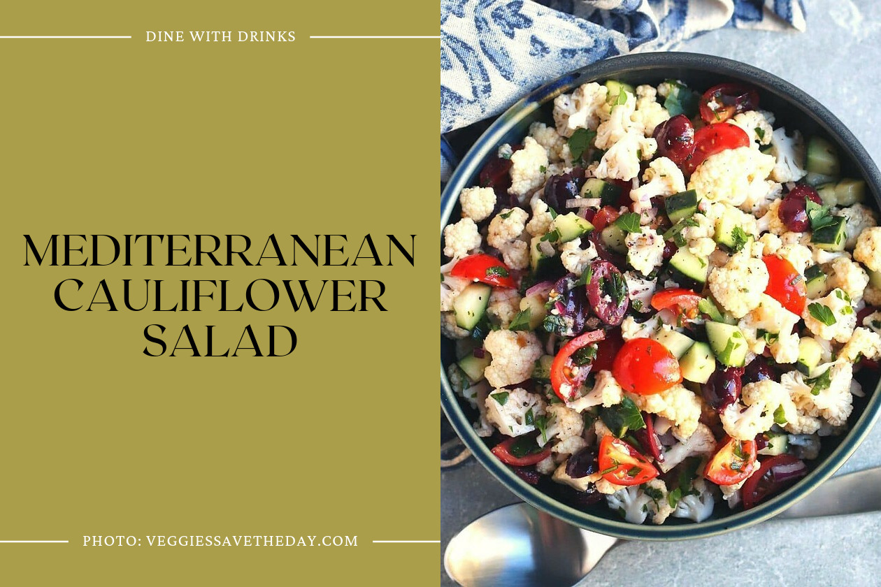 Mediterranean Cauliflower Salad
