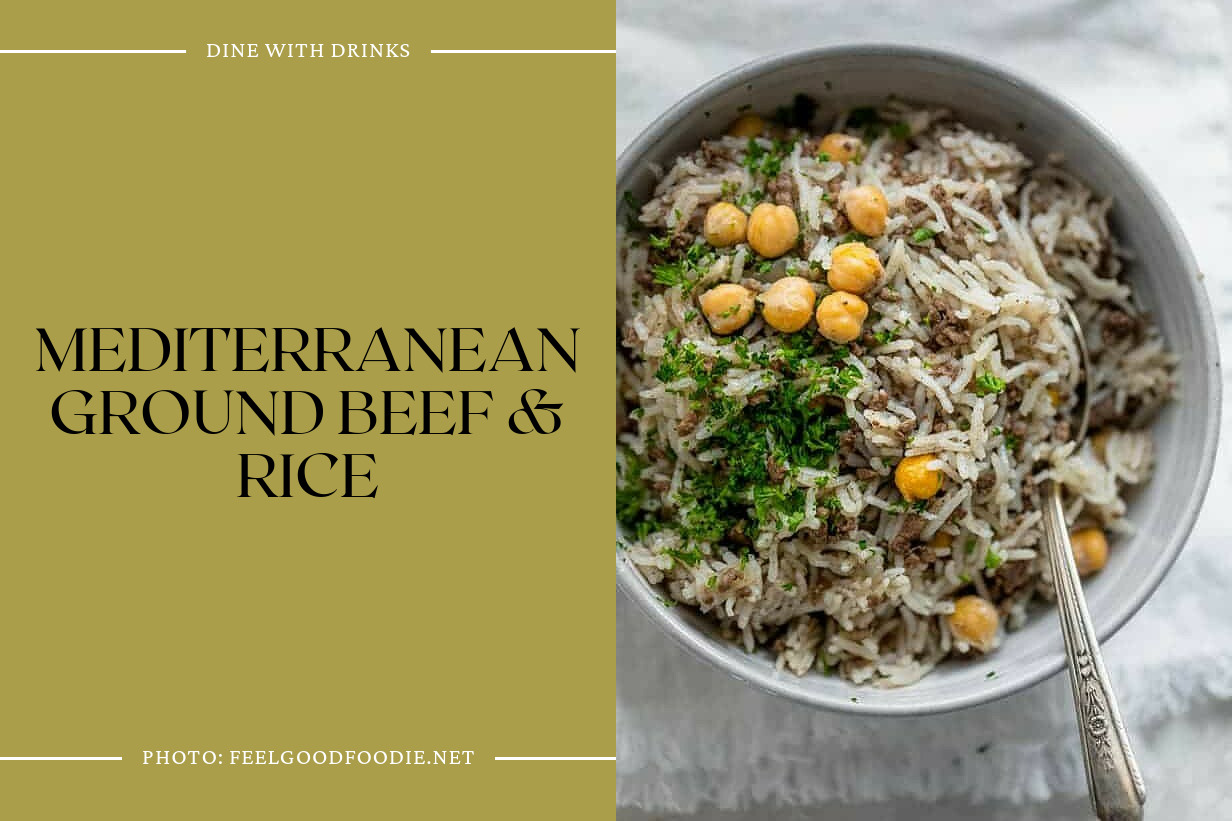 Mediterranean Ground Beef & Rice