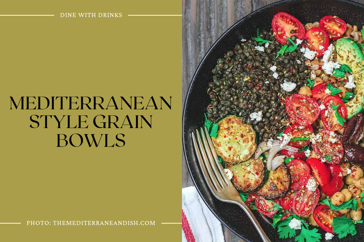 Mediterranean Style Grain Bowls