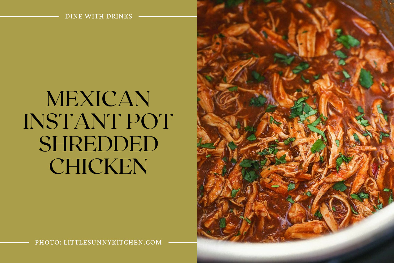 Mexican Instant Pot Shredded Chicken