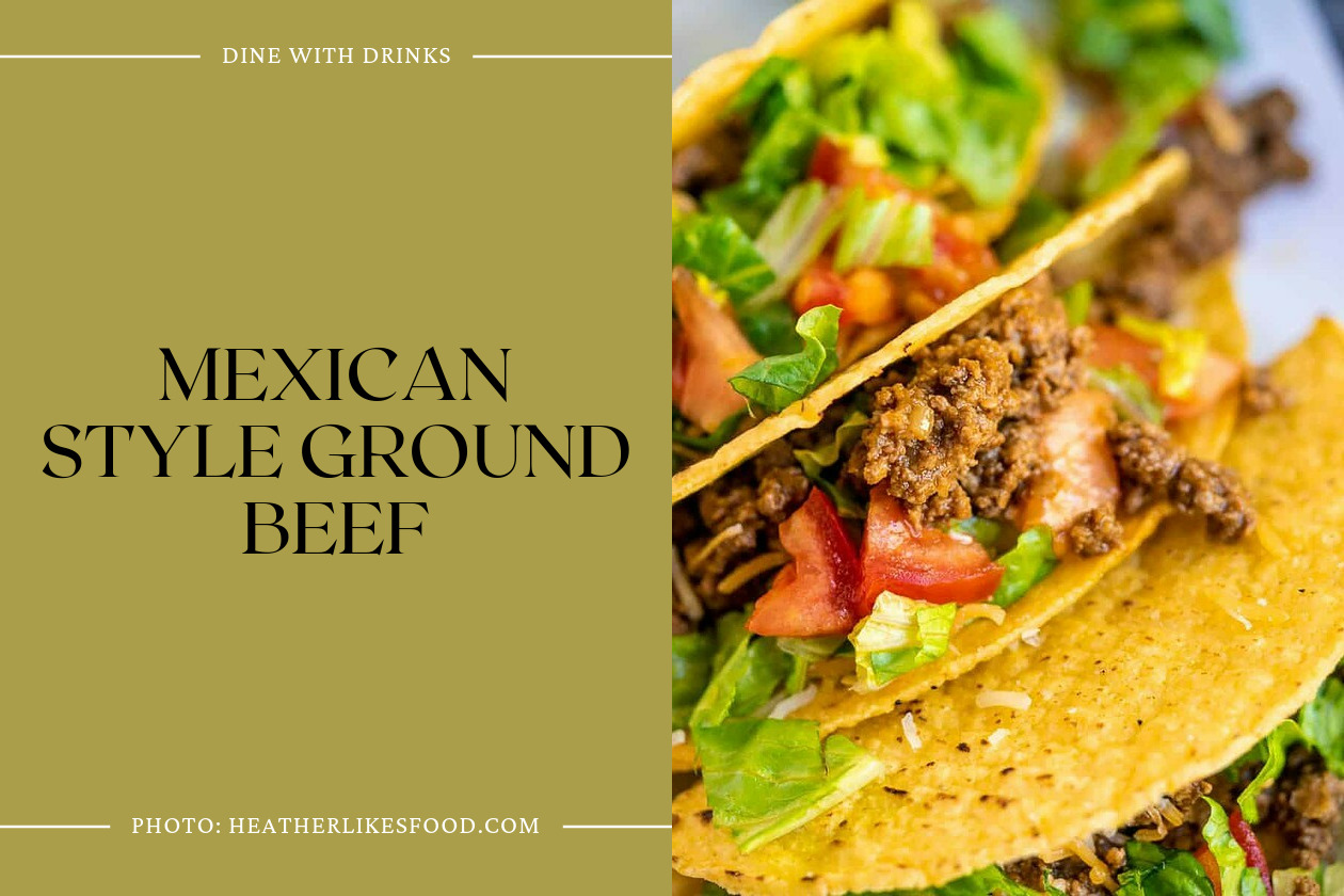 Mexican Style Ground Beef