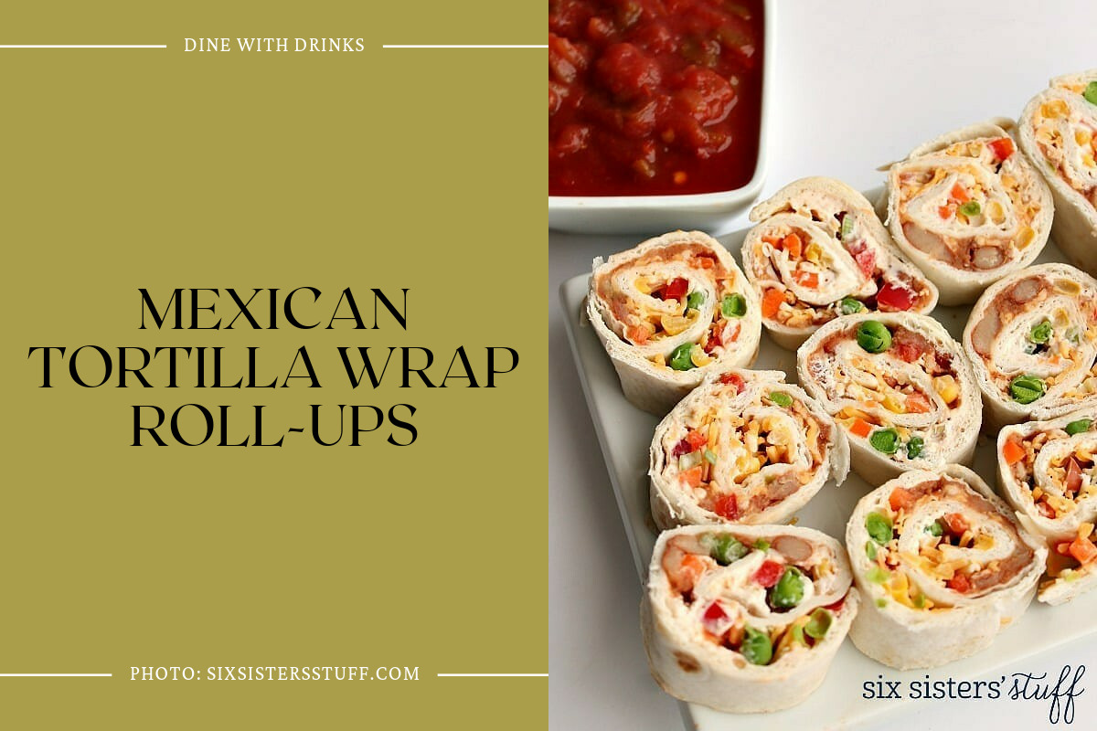 Mexican Tortilla Wrap Roll-Ups