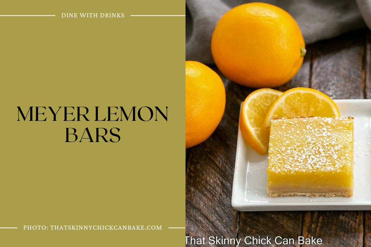 Meyer Lemon Bars