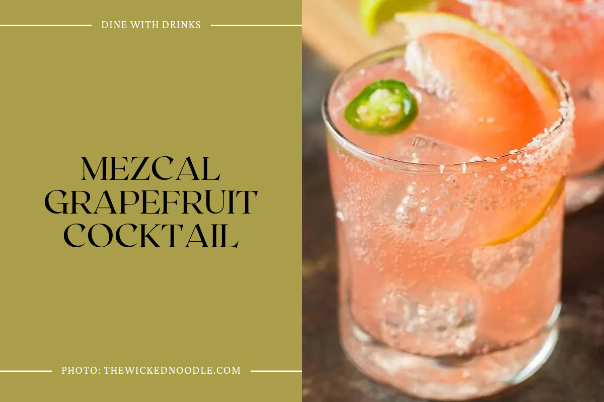 Mezcal Grapefruit Cocktail