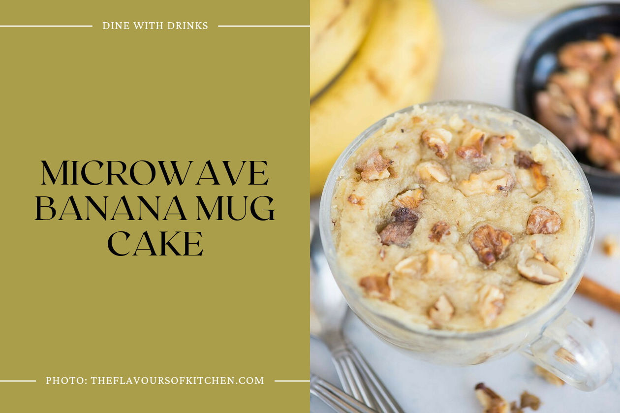 Microwave Banana Mug Cake