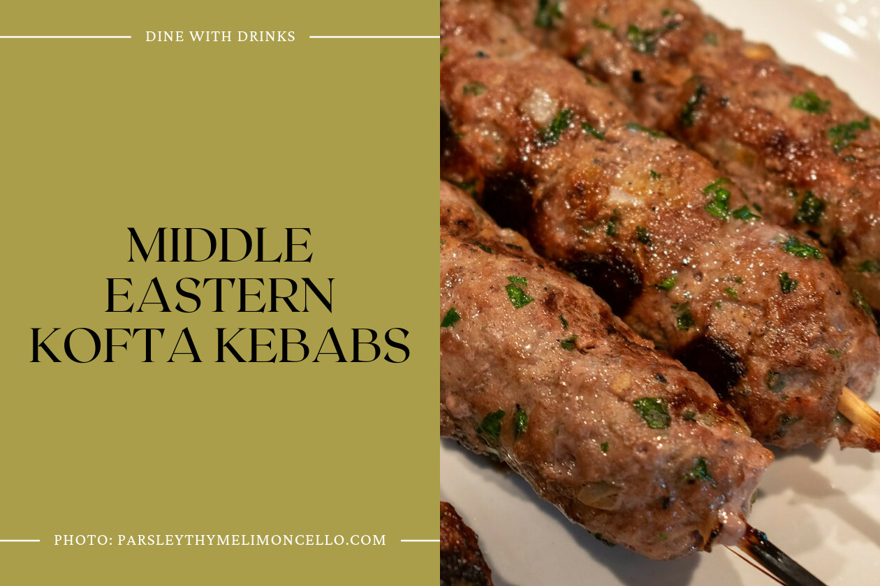 Middle Eastern Kofta Kebabs