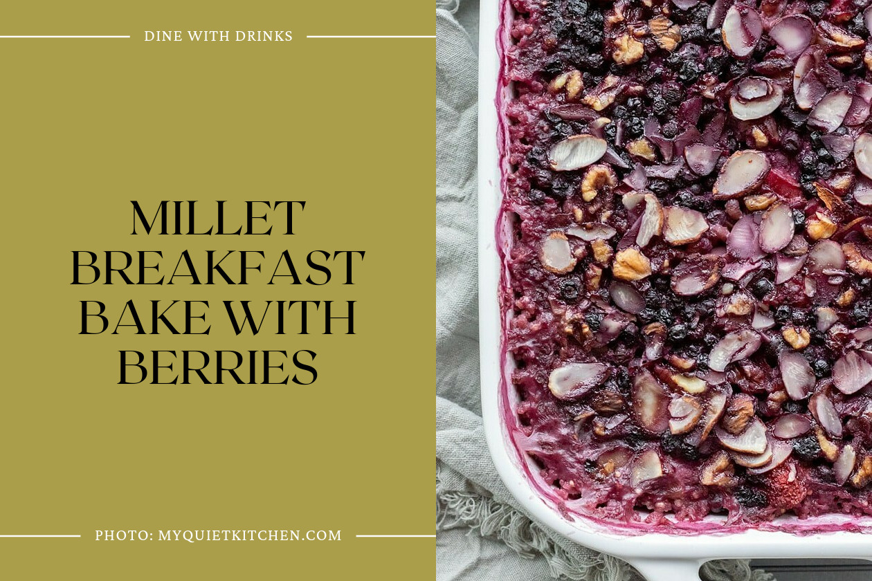Millet Breakfast Bake With Berries