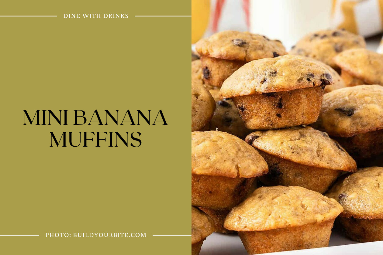 Mini Banana Muffins