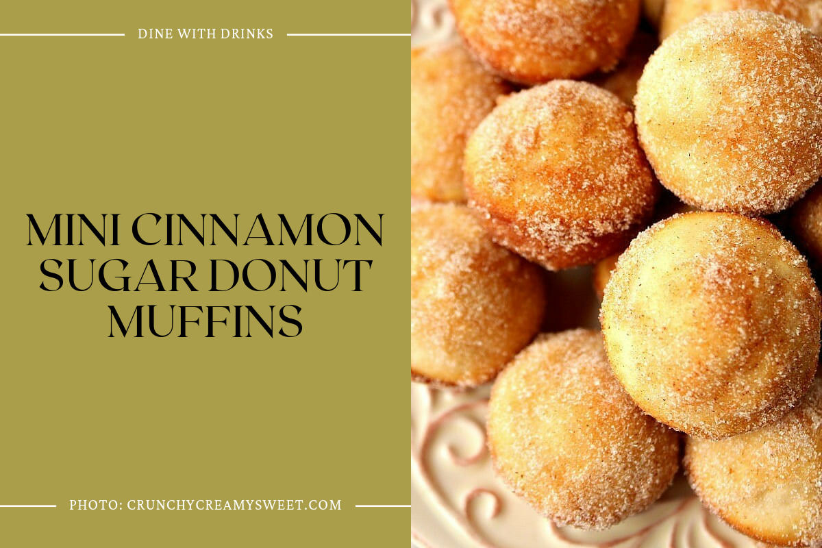 Mini Cinnamon Sugar Donut Muffins