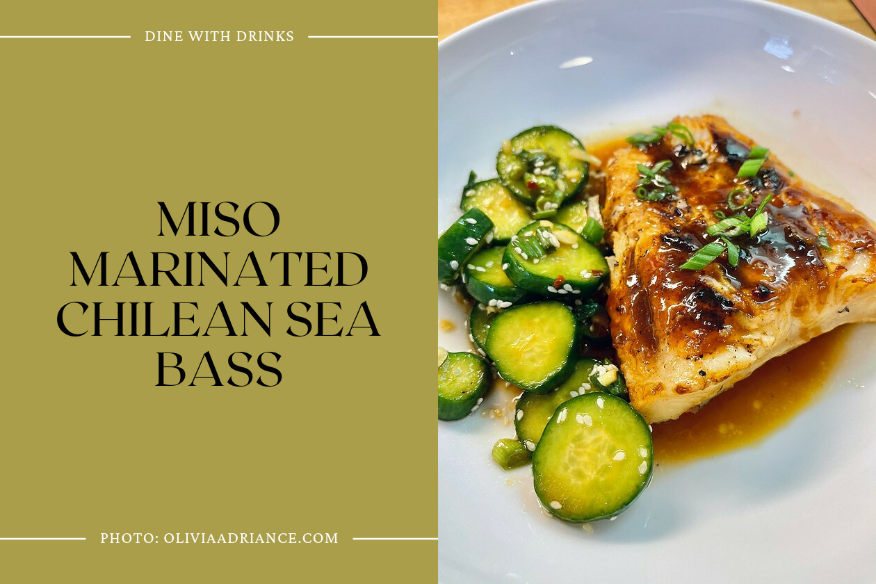 Miso Marinated Chilean Sea Bass