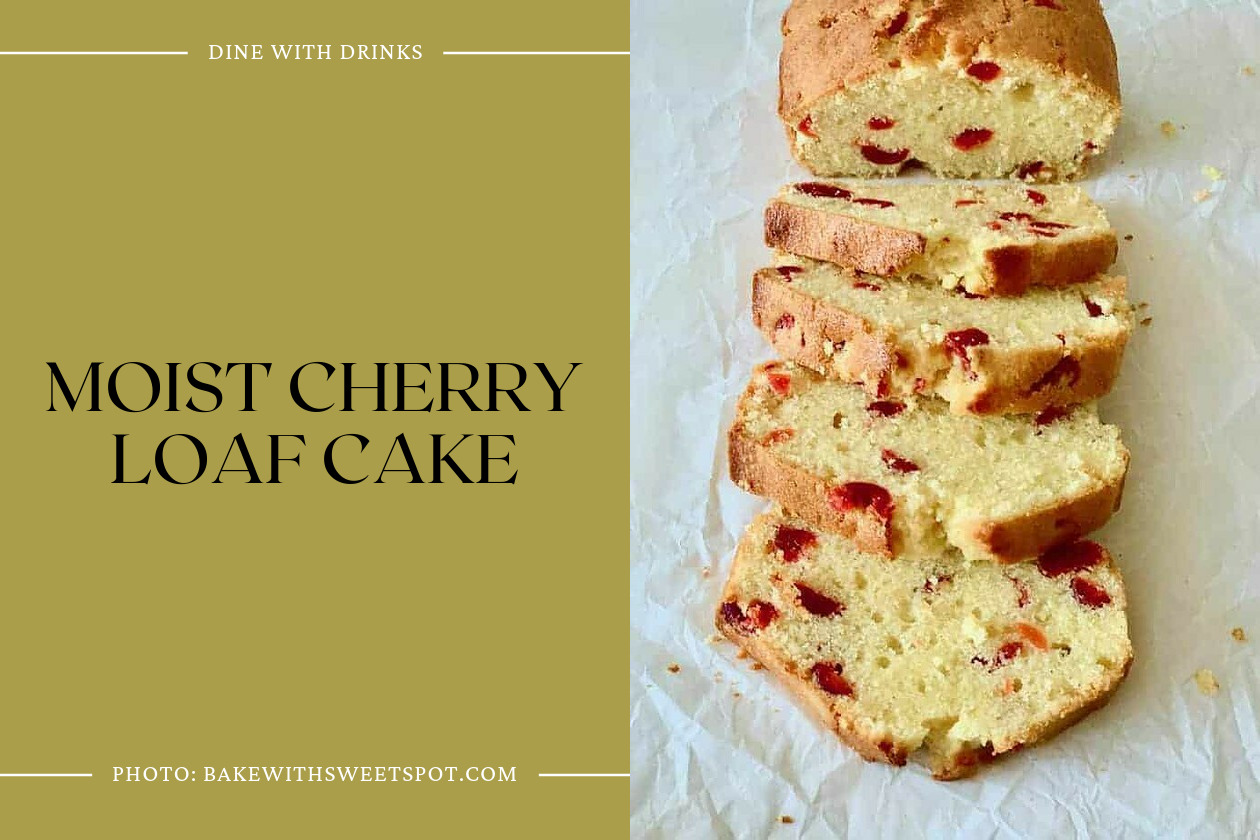 Moist Cherry Loaf Cake