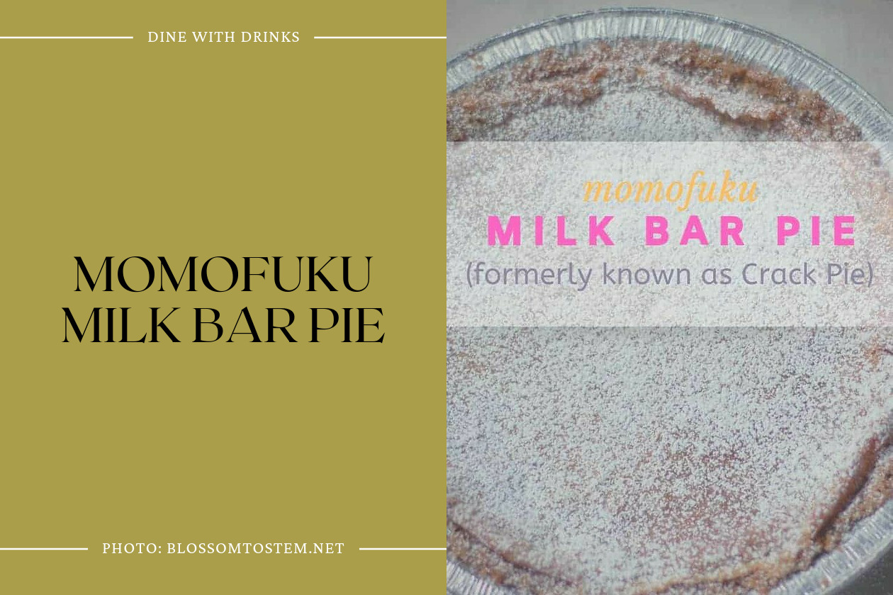 Momofuku Milk Bar Pie
