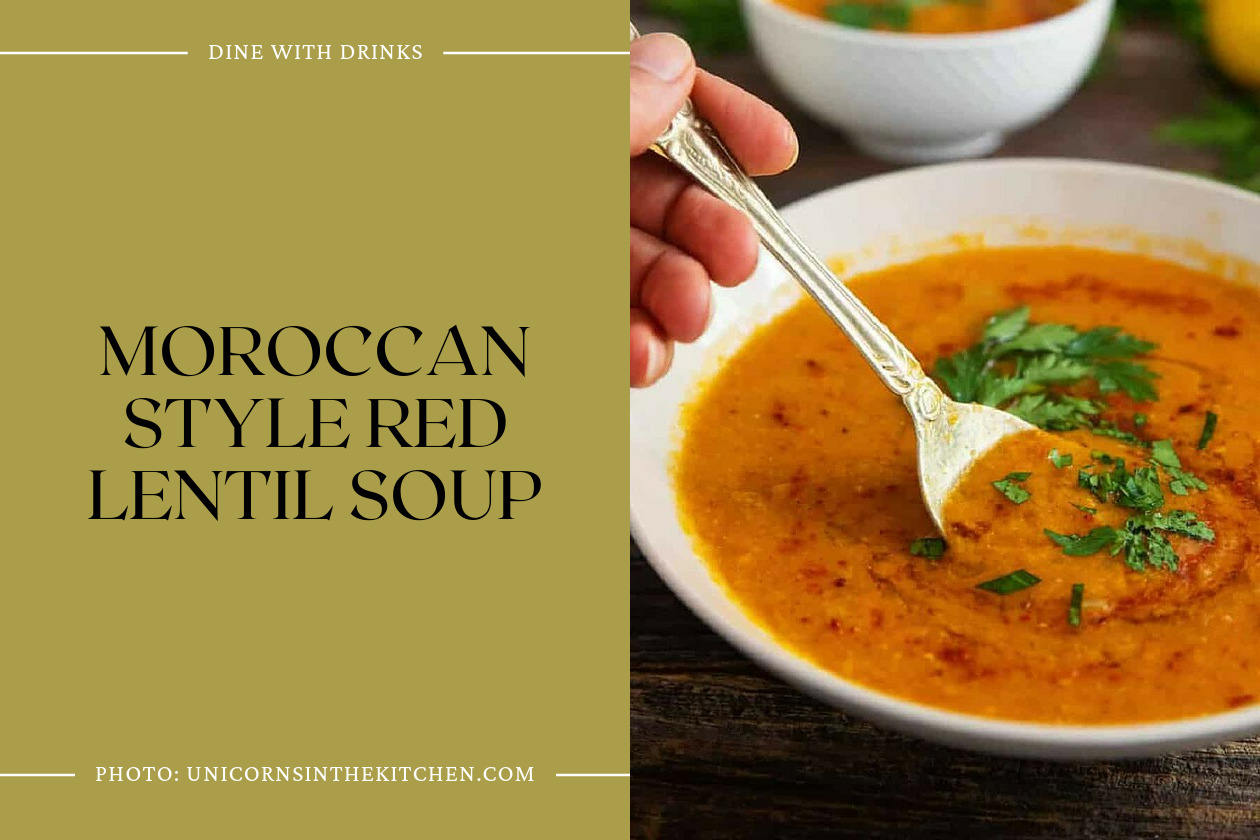 Moroccan Style Red Lentil Soup