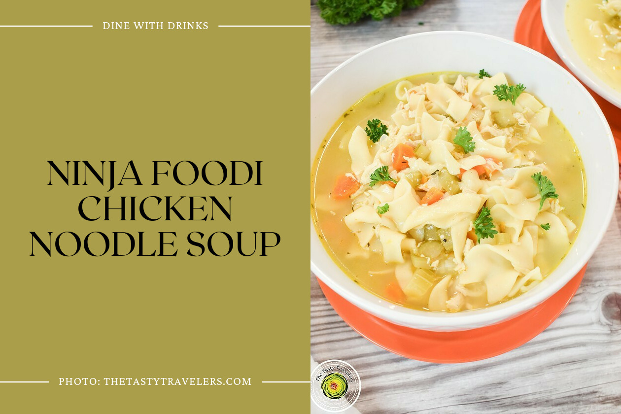 Ninja Foodi Chicken Noodle Soup