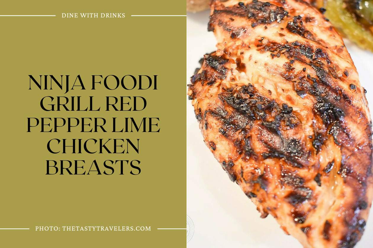 Ninja Foodi Grill Red Pepper Lime Chicken Breasts
